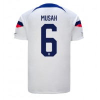 Maglie da calcio stati Uniti Yunus Musah #6 Prima Maglia Mondiali 2022 Manica Corta